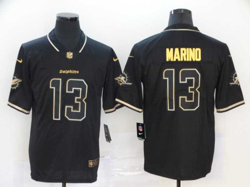 Nike Dolphins 13 Dan Marino Black Gold Vapor Untouchable Limited Jersey,We sell and wholesale Nike Dolphins 13 Dan Marino Black Gold Vapor Untouchable Limited Jersey on line form chian!